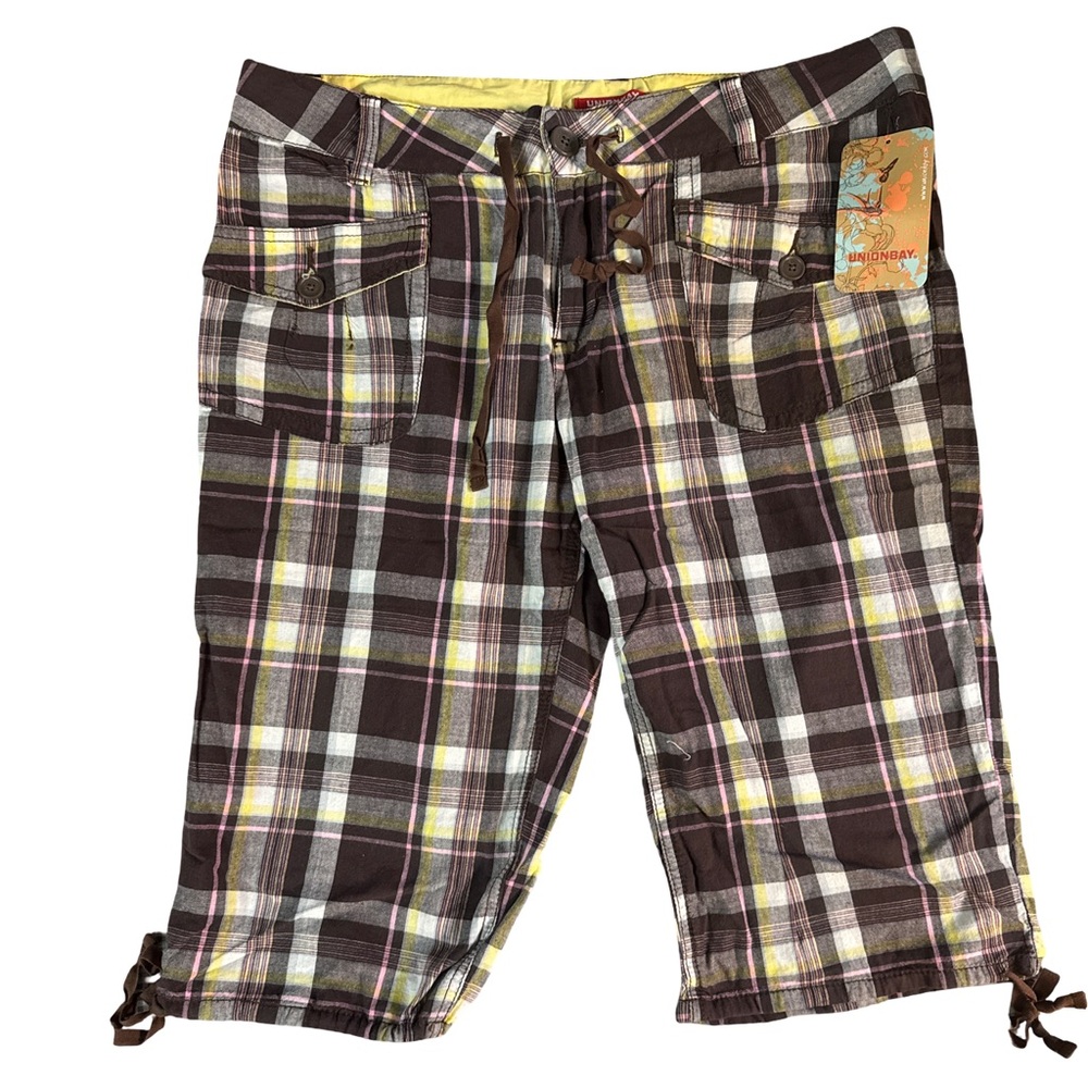 UNIONBAY Multicolor Plaid Pants